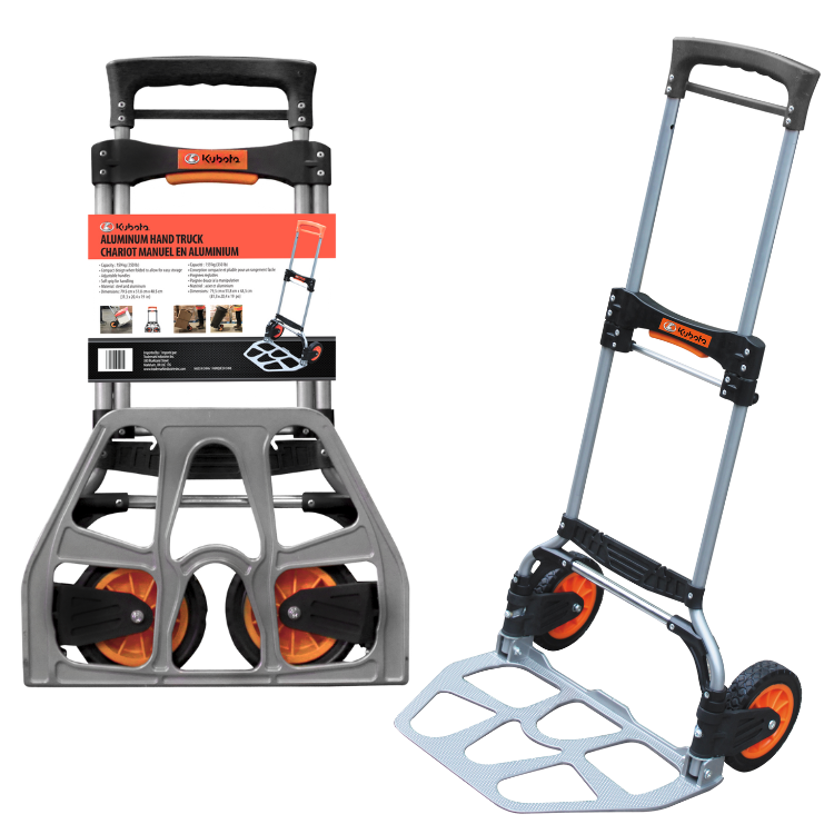 12116 - Aluminum Hand Truck/Chariot Manuel en Aluminium - Lots of 1/Caisse de 1