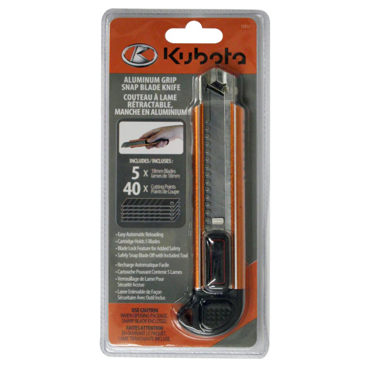 12032- Kubota Utility Knife / Couteau utilitaire Kubota