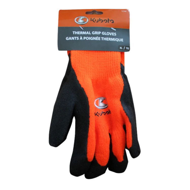 12102- Kubota Thermal Grip Insulated Gloves / Gants isolés Kubota Thermal Grip