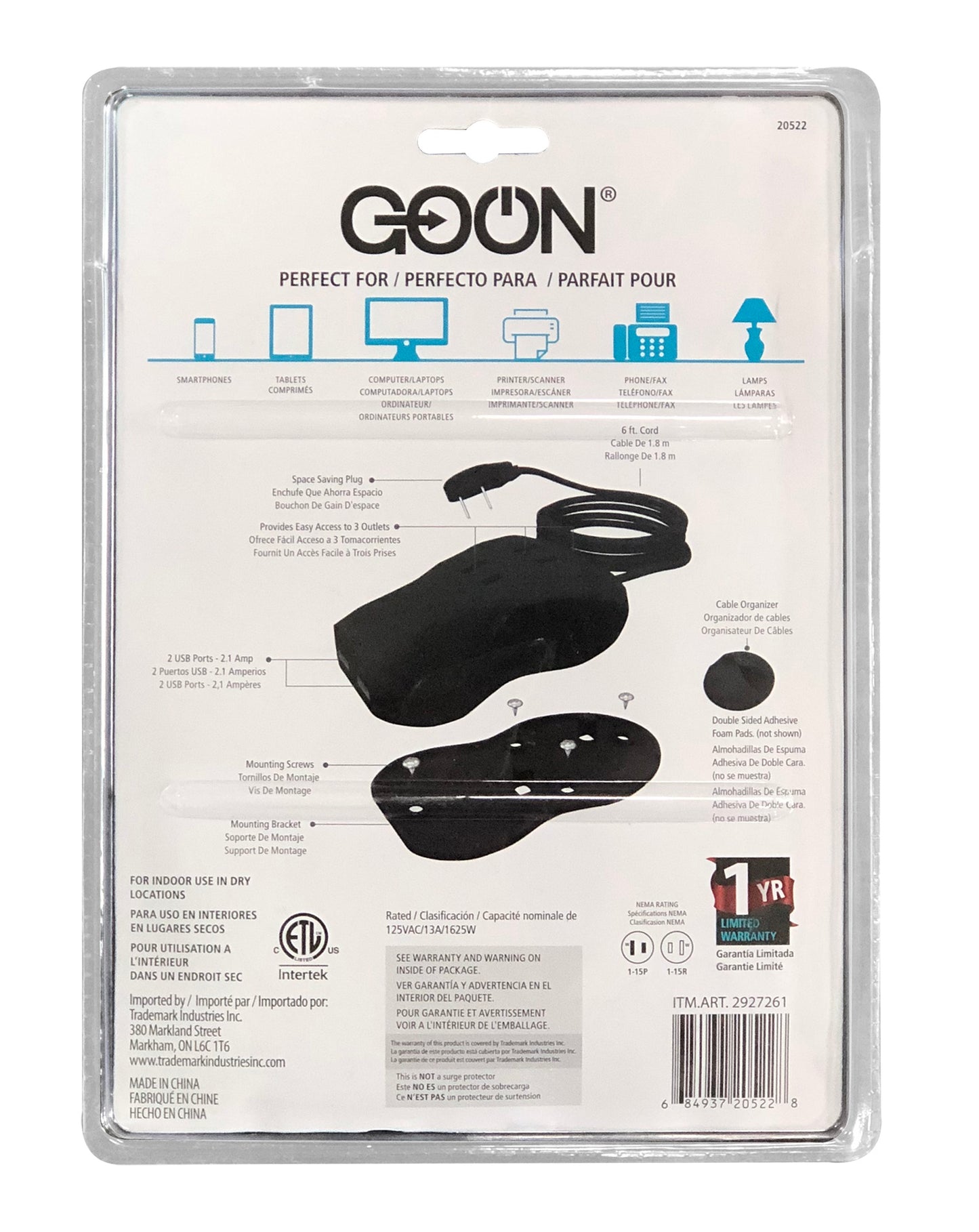 20522- Go On Desk Hub USB