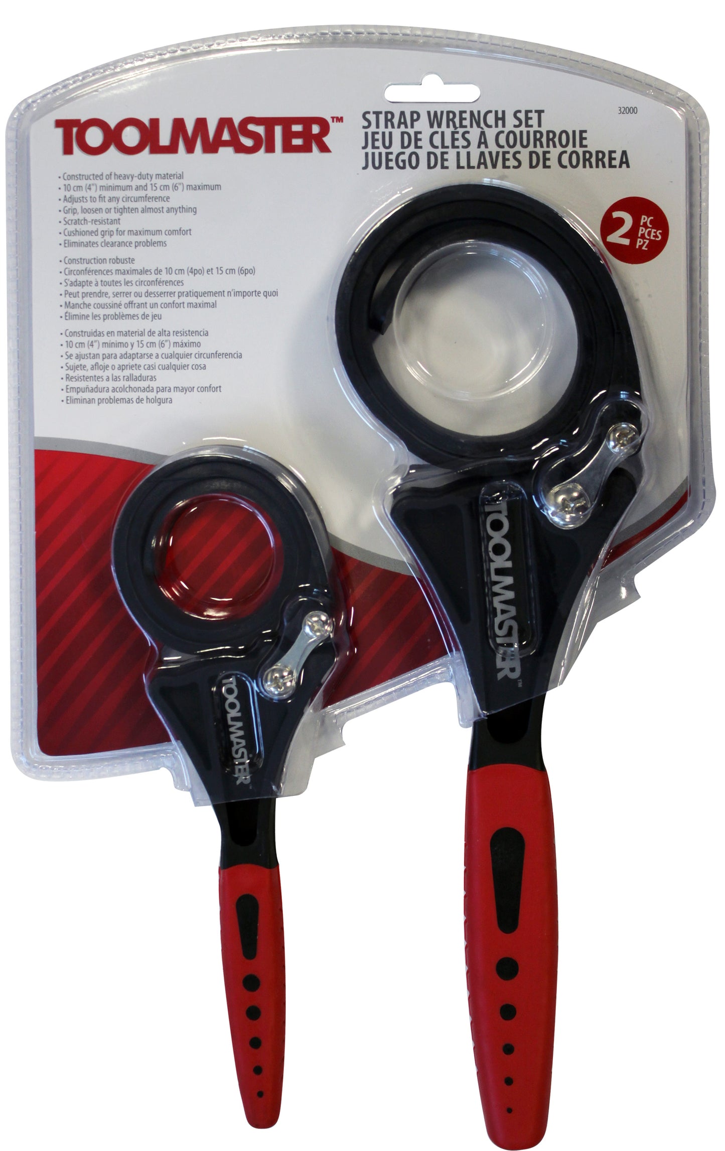 32000- Toolmaster 2 Piece Strap Wrench