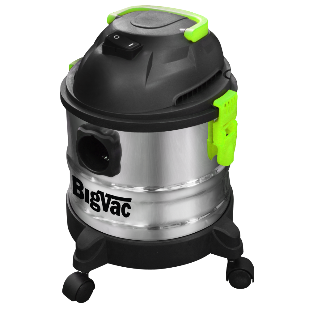55270- Big Vac 4 Gallon Stainless Steel Vacuum