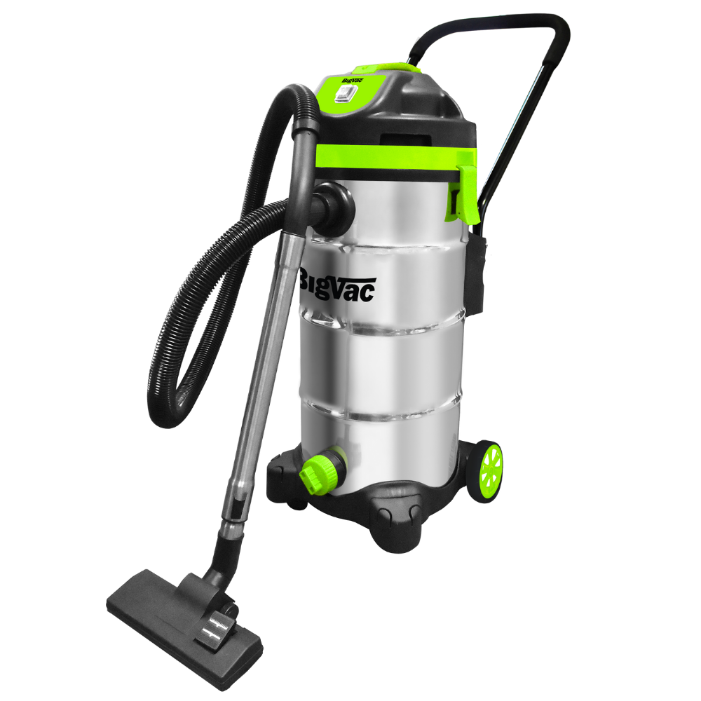 55036 - Big Vac 12 Gallon Stainless Steel Vacuum