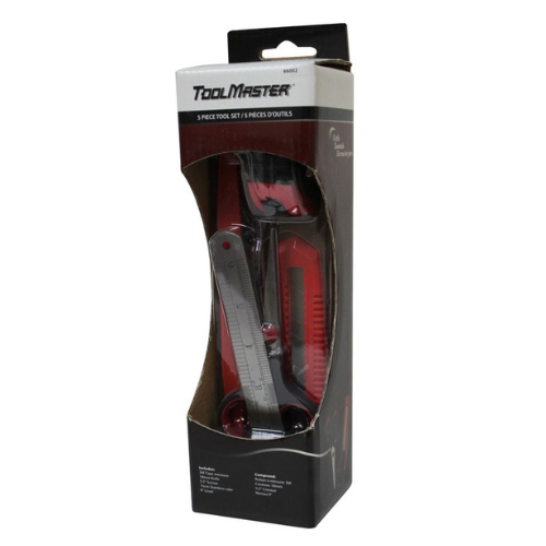 66002 - 5pc w/Tape Measure - TOOL SET