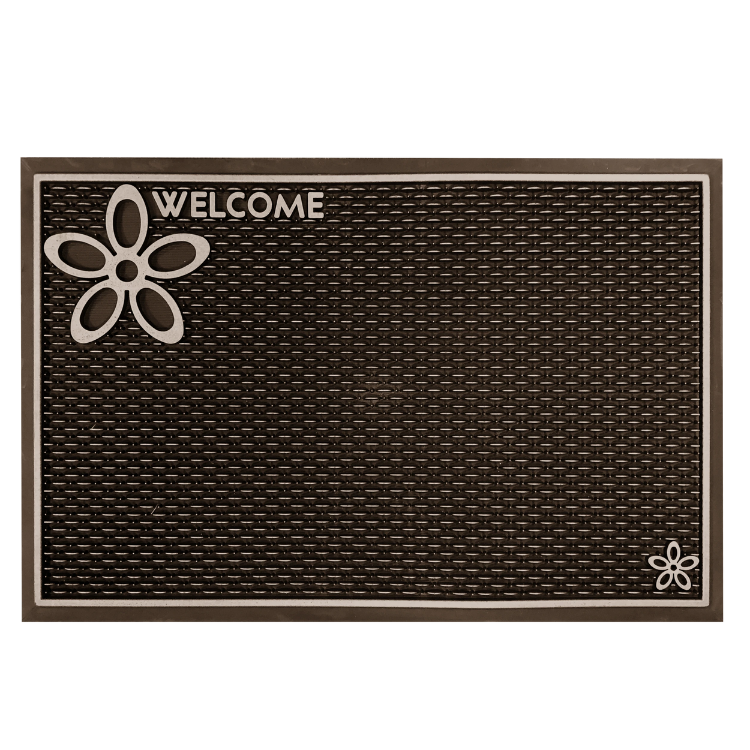 99705- Floor Choice 15”x23” Dassi Welcome Brown Mat