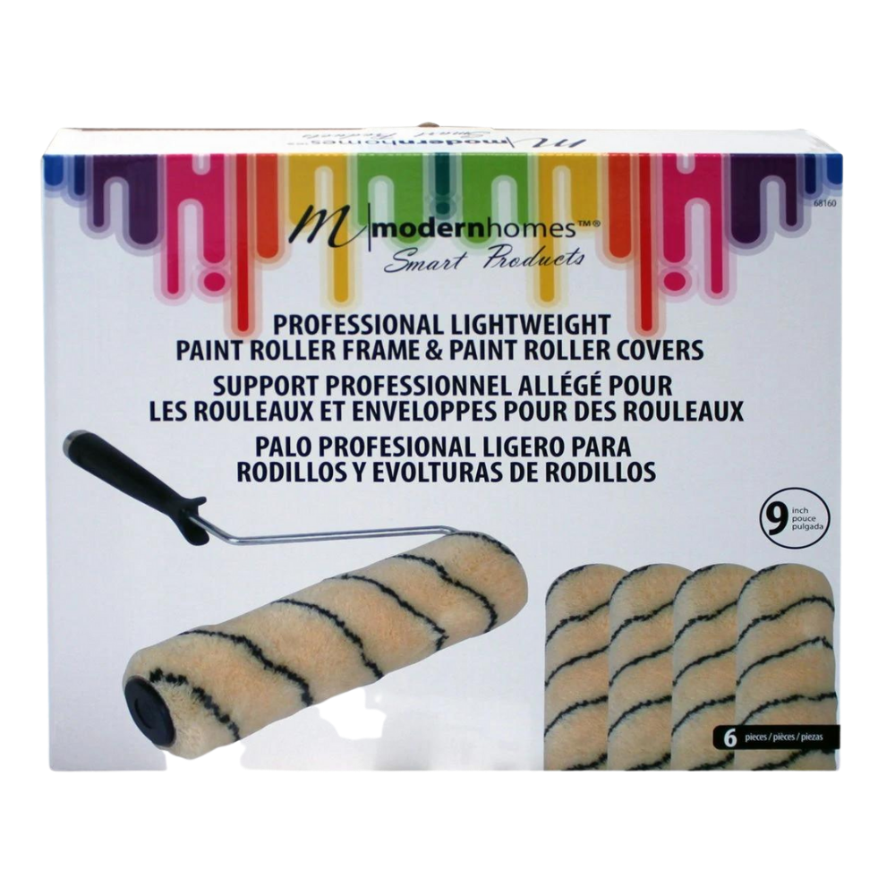 68160- Modern Homes Paint Roller Frame & Paint Roller Covers