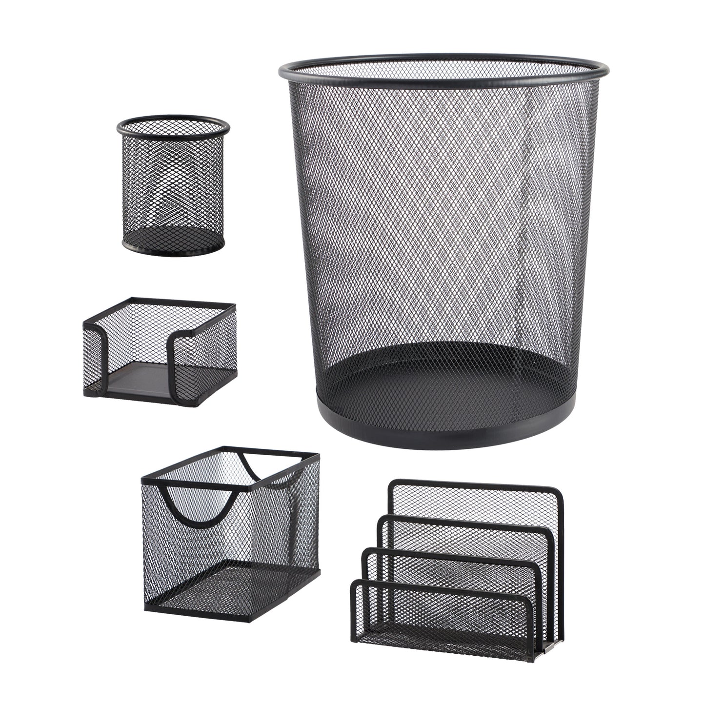 99588 -  Metal Mesh Office Stationery Set