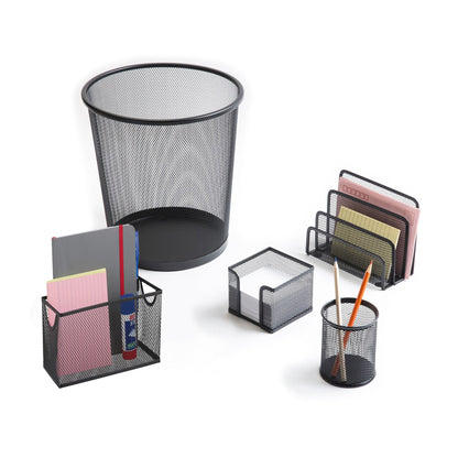 99588 -  Metal Mesh Office Stationery Set
