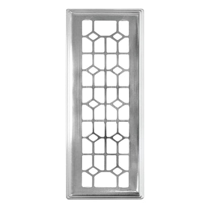 18130 - Floor Choice -3 X10 SINGLE PK DIAMOND DESIGN FLOOR REGISTER BEVEL EDGE