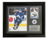 72-368- Auston Matthews PhotoCard Frame Leafs