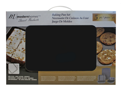68153- Modern Homes 5 Piece Large Bakeware Set